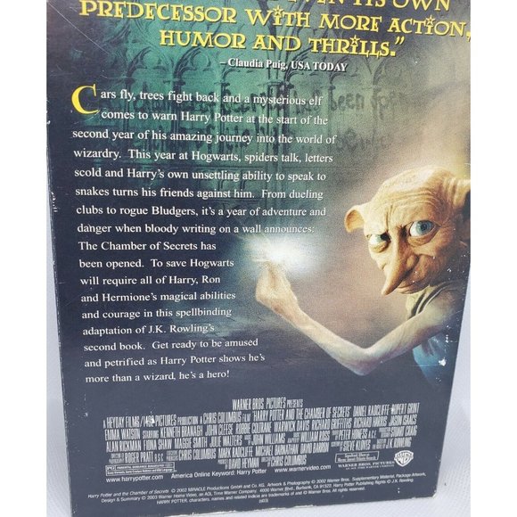 Harry Potter And The Chamber Of Secrets DVD Full Screen Edition No Scratches - Picture 12 of 12